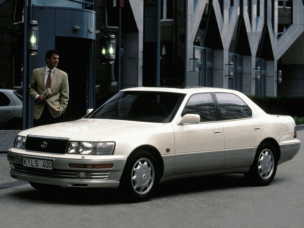 Lexus LS 1989. Carrosserie, extérieur. Berline, 1 génération