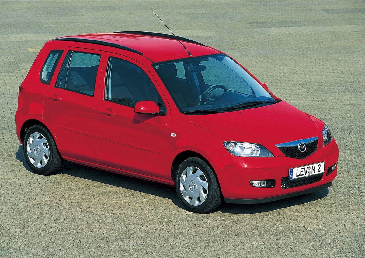 Mazda 2 2003. Bodywork, Exterior. Mini 5-doors, 1 generation
