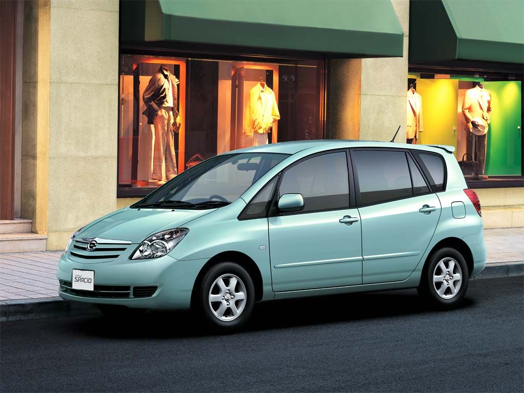 Toyota Corolla Spacio 2001. Bodywork, Exterior. Compact Van, 2 generation