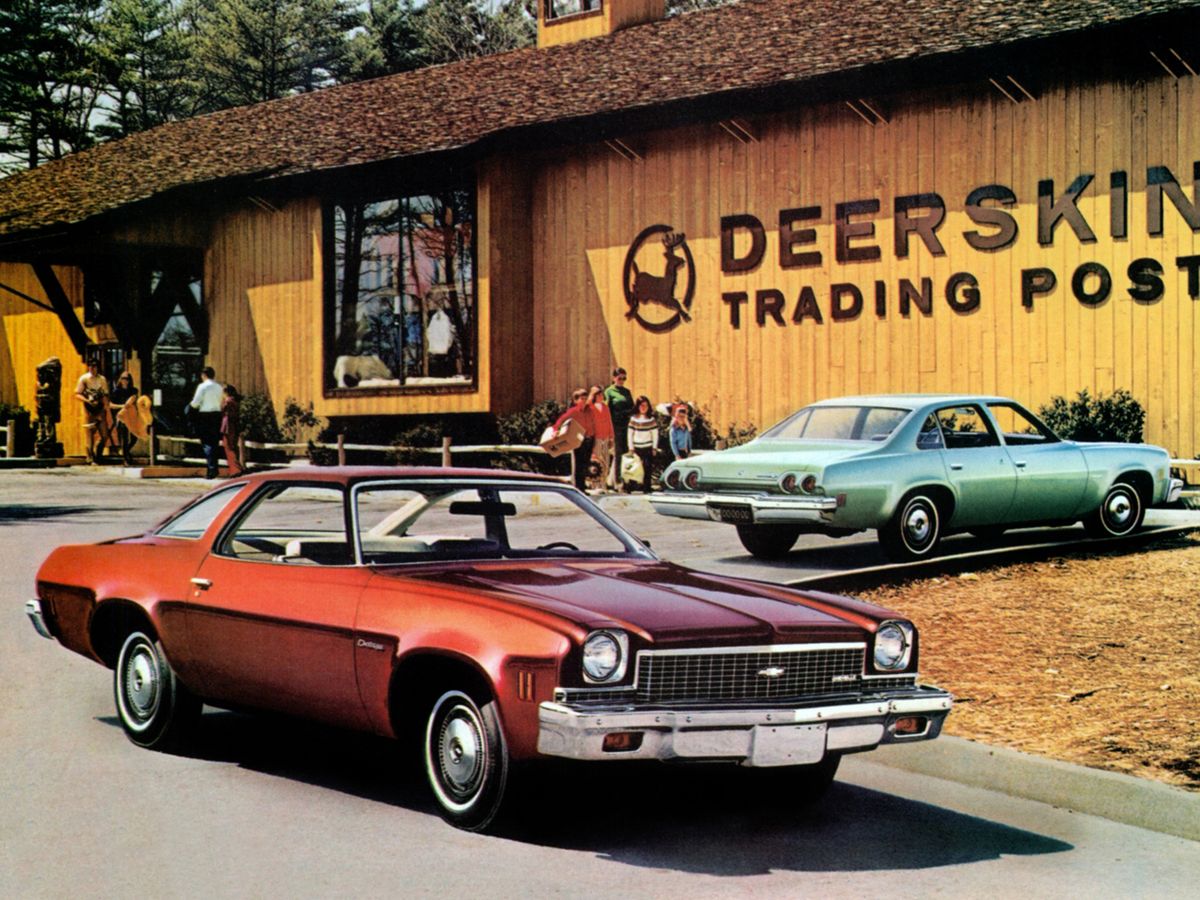 Chevrolet Chevelle 1973. Carrosserie, extérieur. Coupé, 3 génération