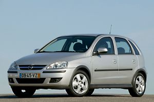 Opel Corsa 2003. Carrosserie, extérieur. Mini 5-portes, 3 génération, restyling