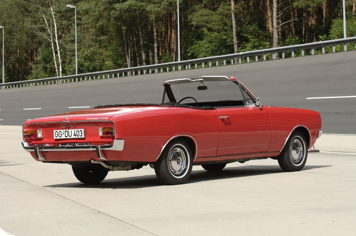 Opel Rekord 1967. Carrosserie, extérieur. Cabriolet, 3 génération