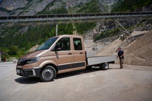 MAN TGE 2017. Carrosserie, extérieur. Pick-up, 1 génération