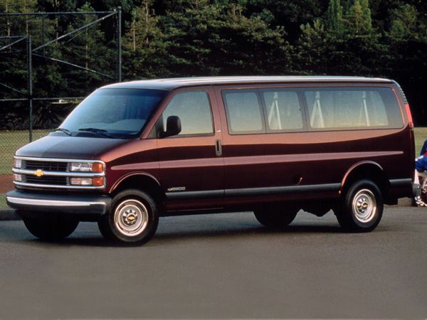 Chevrolet Express 1996. Carrosserie, extérieur. Monospace, 1 génération
