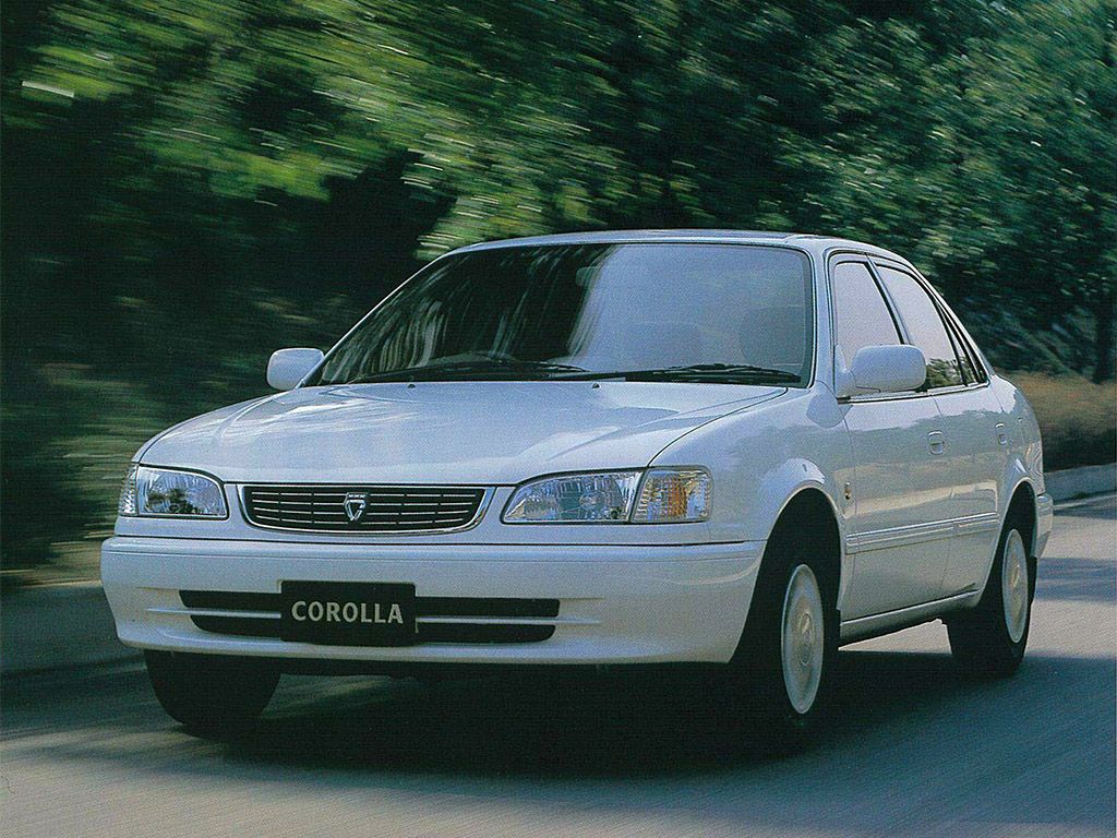 Toyota Corolla 1997. Carrosserie, extérieur. Berline, 8 génération