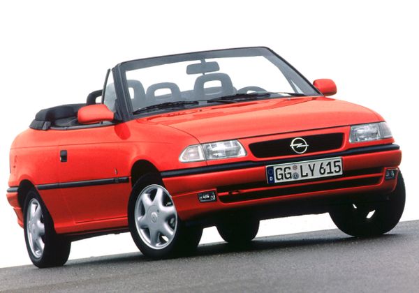 Opel Astra 1994. Bodywork, Exterior. Cabrio, 1 generation, restyling 1