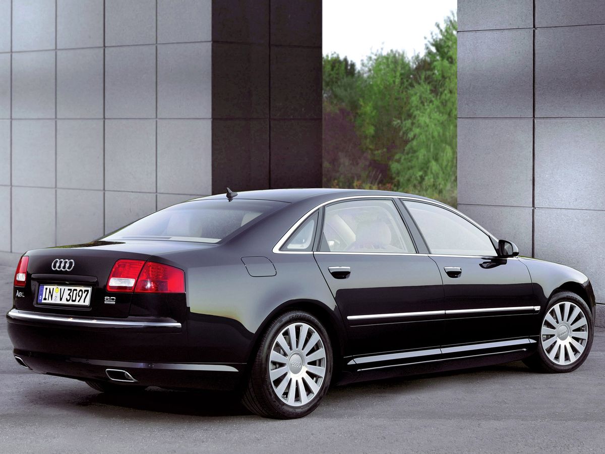 Audi A8 2005. Carrosserie, extérieur. Berline longue, 2 génération, restyling