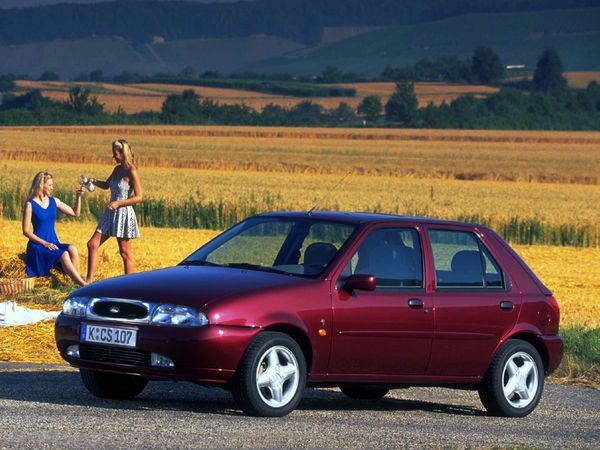 פורד פיאסטה ‏1995. מרכב, צורה. מיני 5 דלתות, 4 דור