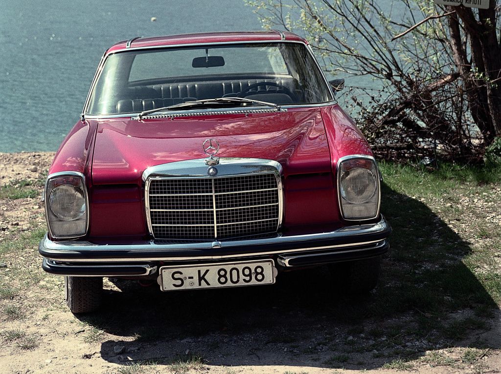 مرسيدس بنز W114 1968. الهيكل، المظهر الخارجي. كوبيه, 1 الجيل