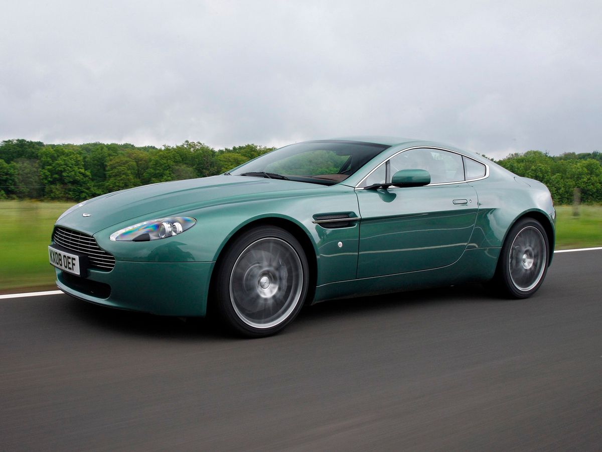 Aston Martin Vantage 2008. Carrosserie, extérieur. Coupé, 3 génération, restyling