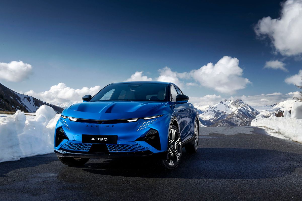 Alpine A390 2025. Кузов, экстерьер. Кроссовер Купе, 1 поколение