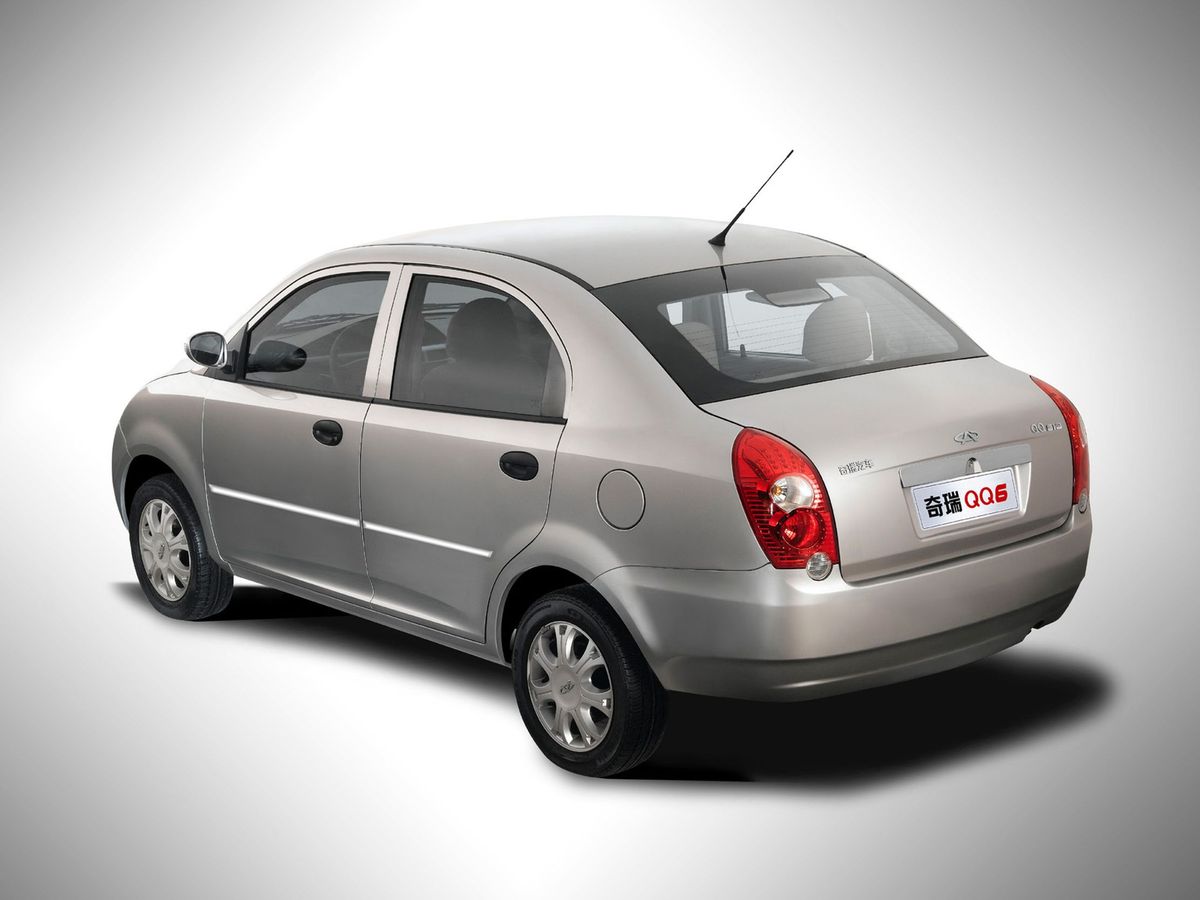 شيري QQ6 (S21) 2006. الهيكل، المظهر الخارجي. ليفتباك, 1 الجيل
