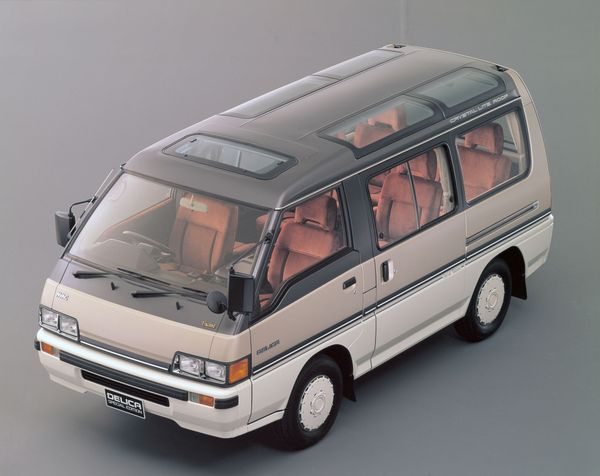 Mitsubishi Delica 1986. Carrosserie, extérieur. Monospace, 3 génération