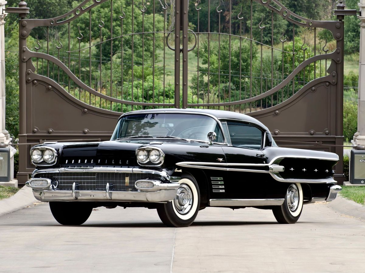 Pontiac Bonneville 1958. Bodywork, Exterior. Coupe Hardtop, 1 generation