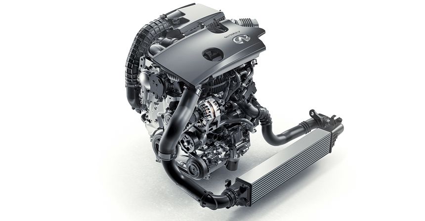 Инфинити QX50 2017. Двигатель. Внедорожник 5 дв., 2 поколение