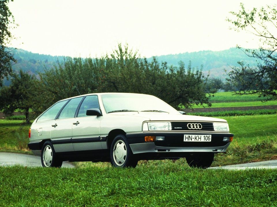 Audi 200 1988. Carrosserie, extérieur. Break 5-portes, 2 génération, restyling
