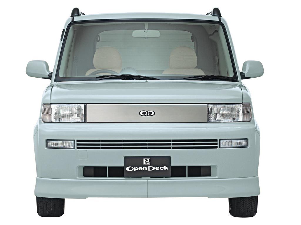 Toyota bB 2001. Bodywork, Exterior. Pickup 1.5-cab, 1 generation