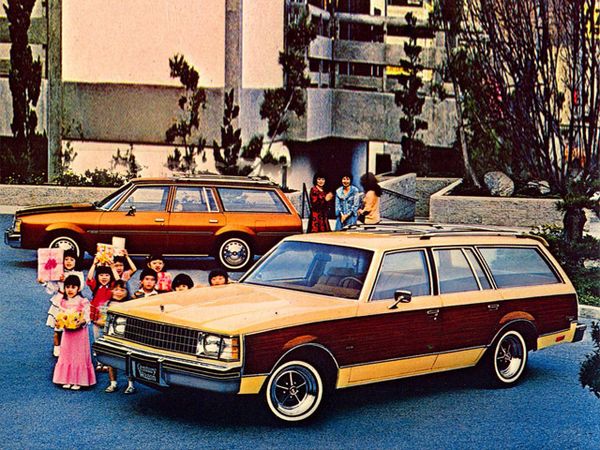 Buick Century 1978. Carrosserie, extérieur. Break 5-portes, 4 génération