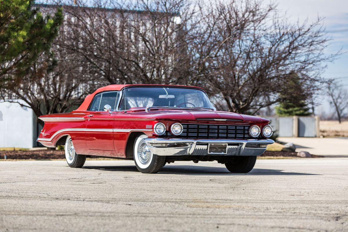 Oldsmobile Ninety Eight 1959. Bodywork, Exterior. Cabrio, 5 generation
