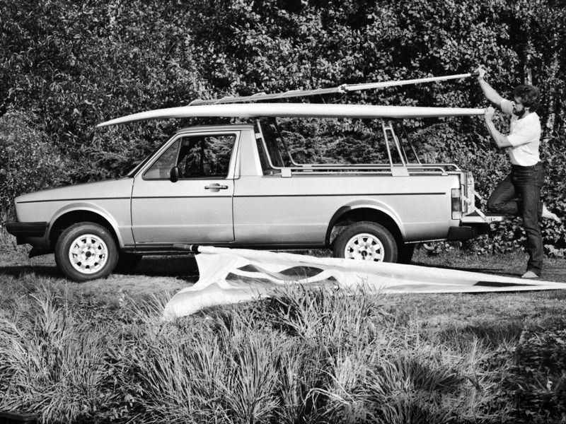 Volkswagen Caddy 1979. Carrosserie, extérieur. 1 pick-up, 1 génération