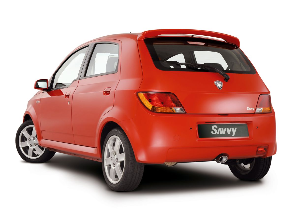 Proton Savvy 2005. Carrosserie, extérieur. Mini 5-portes, 1 génération
