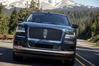 Lincoln Navigator 2021. Carrosserie, extérieur. VUS Longue, 4 génération, restyling 1