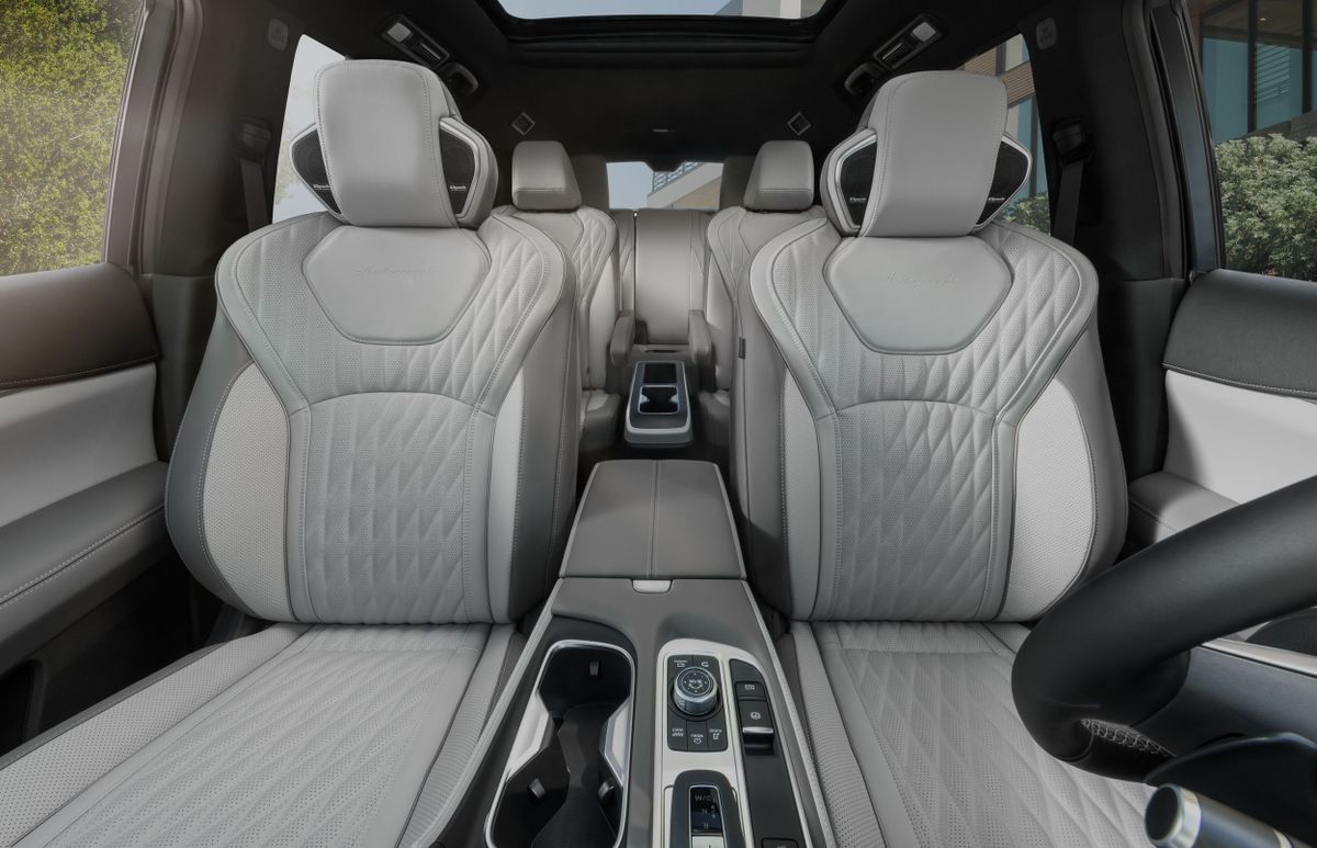 Infiniti QX60 2025. Салон, интерьер. Внедорожник 5 дв., 2 поколение, рестайлинг 2