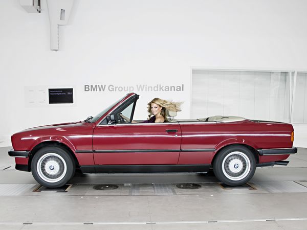 BMW 3 series 1985. Carrosserie, extérieur. Cabriolet, 2 génération
