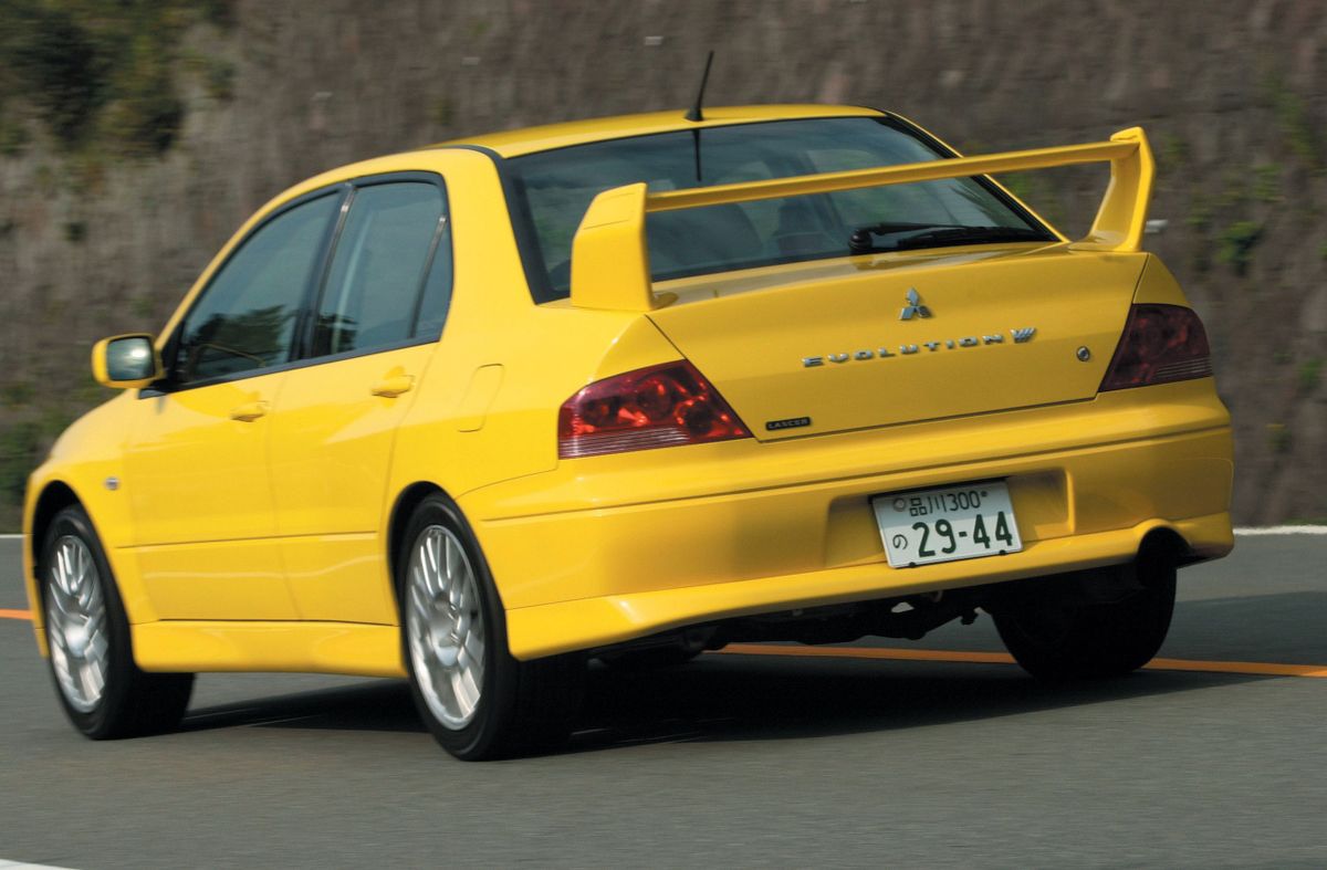 Mitsubishi Lancer Evolution 2001. Carrosserie, extérieur. Berline, 7 génération