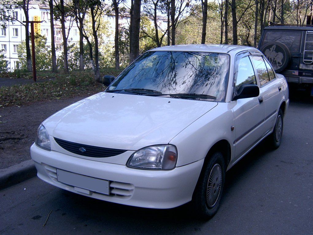 Daihatsu Charade 1995. Bodywork, Exterior. Sedan, 4 generation, restyling