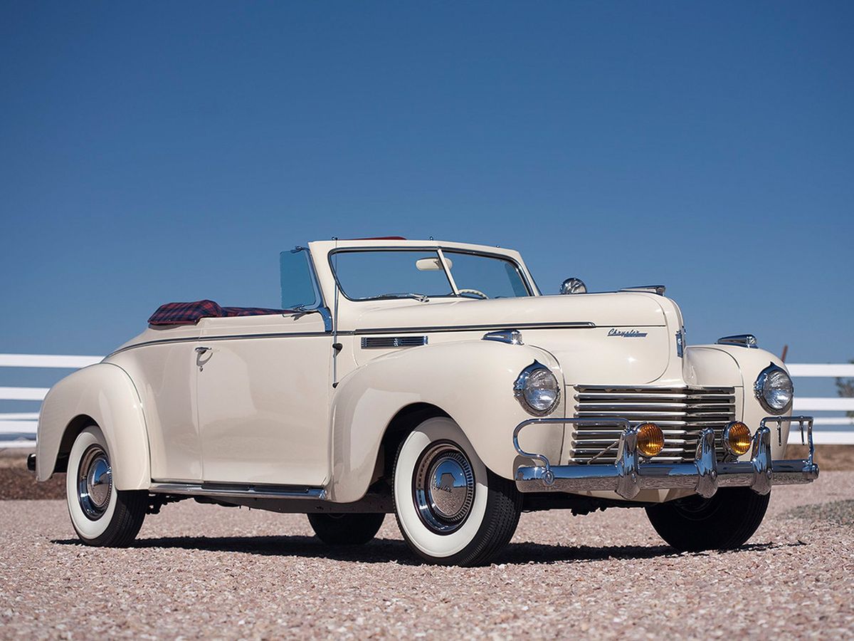 Chrysler New Yorker 1938. Carrosserie, extérieur. Cabriolet, 1 génération