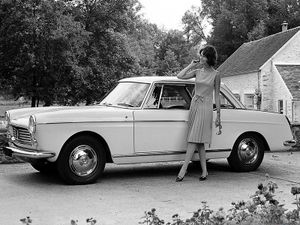 Peugeot 404 1960. Carrosserie, extérieur. Coupé, 1 génération