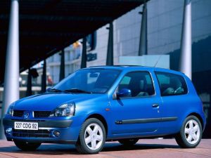 Renault Clio 2001. Carrosserie, extérieur. Mini 3-portes, 2 génération, restyling