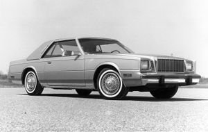 Chrysler Cordoba 1980. Carrosserie, extérieur. Coupé sans montants, 2 génération
