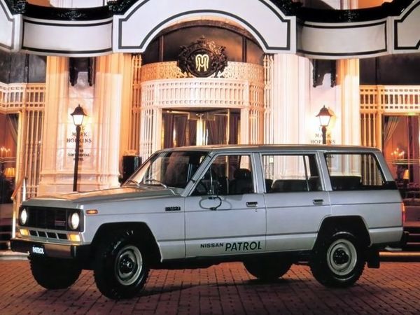 Nissan Patrol 1986. Carrosserie, extérieur. VUS 5-portes, 3 génération