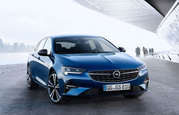 Opel Insignia 2020. Carrosserie, extérieur. Liftback, 2 génération, restyling 1
