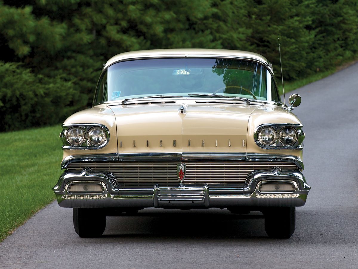 Oldsmobile Eighty Eight 1957. Bodywork, Exterior. Sedan, 3 generation