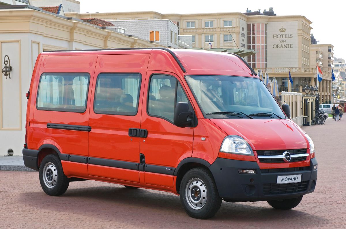 Opel Мовано 2003. Кузов, экстерьер. Минивэн, 1 поколение, рестайлинг