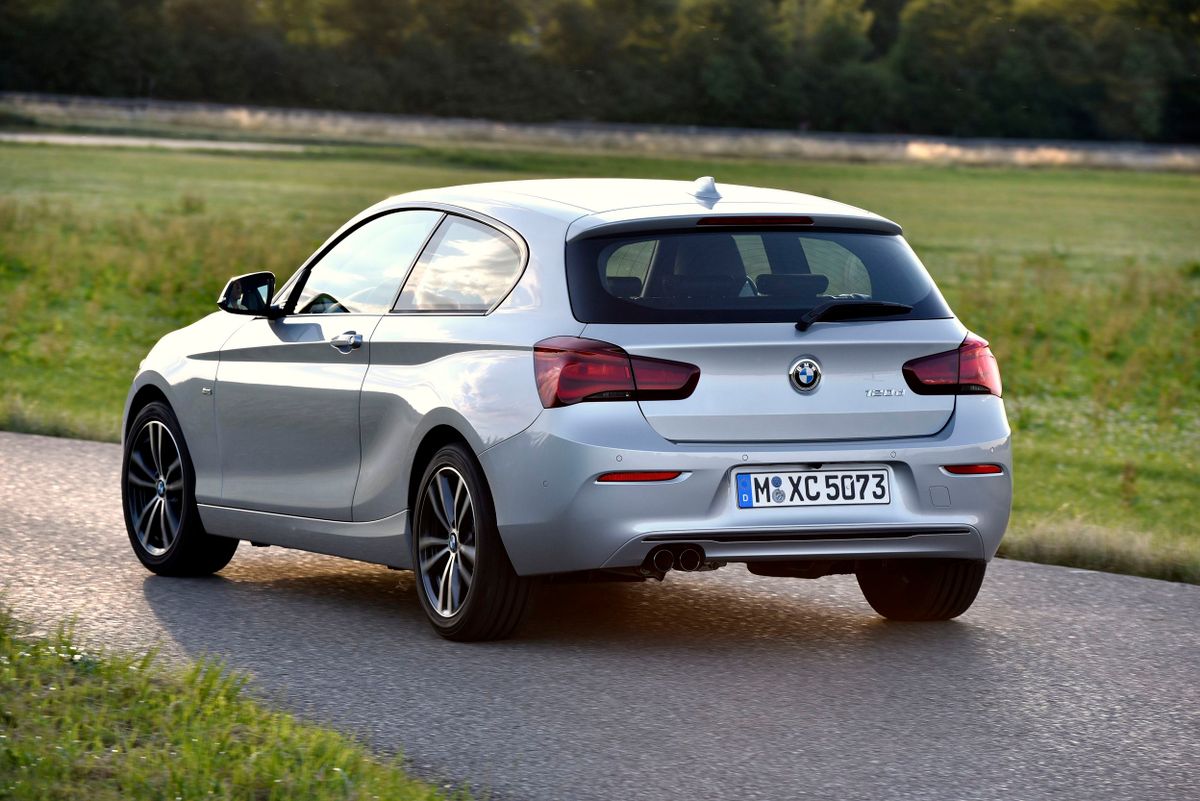 BMW 1 series 2017. Carrosserie, extérieur. Hatchback 3-portes, 2 génération, restyling 2
