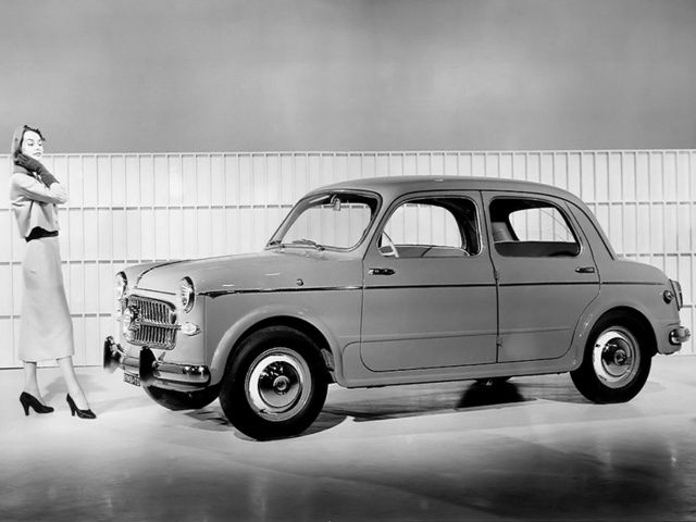 Fiat 1100 1953. Bodywork, Exterior. Sedan, 1 generation