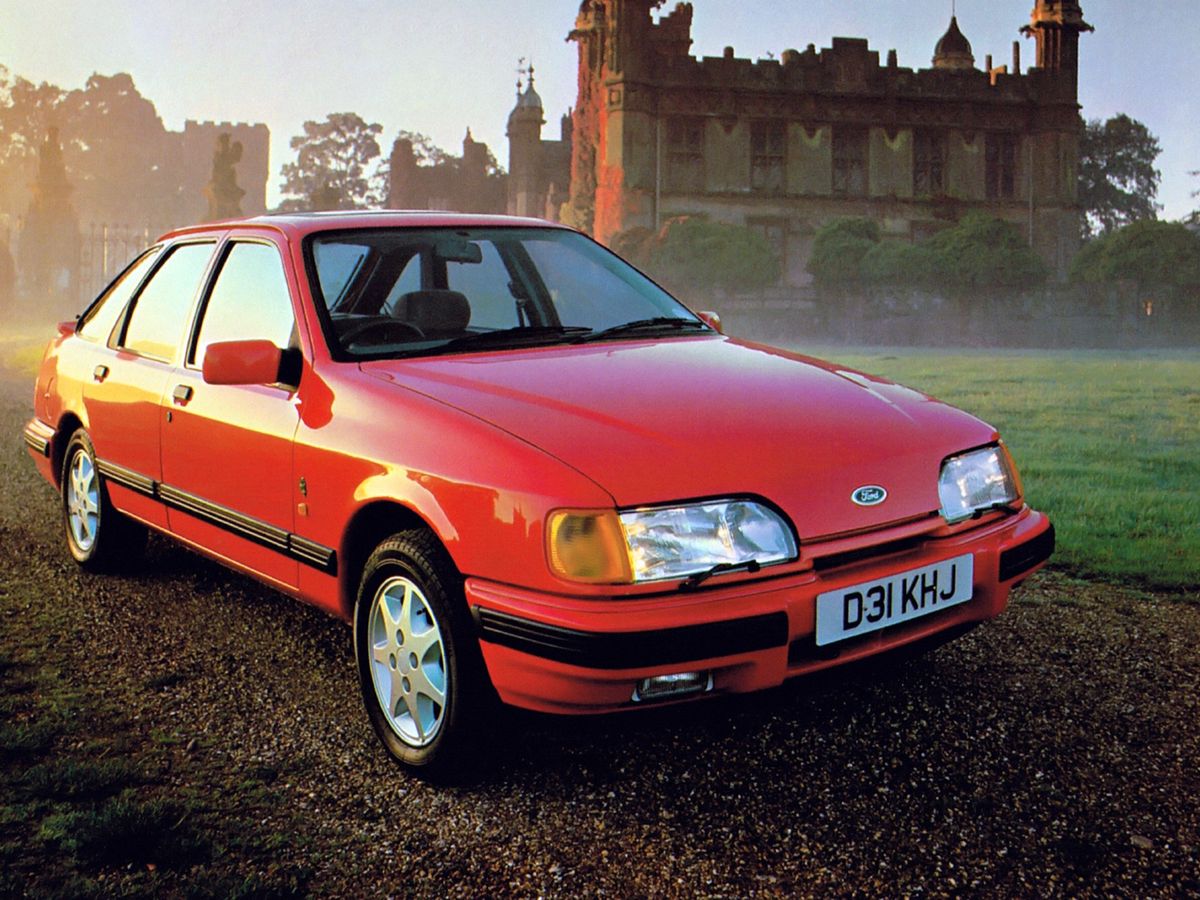 Ford Sierra 1987. Carrosserie, extérieur. Hatchback 5-portes, 1 génération, restyling