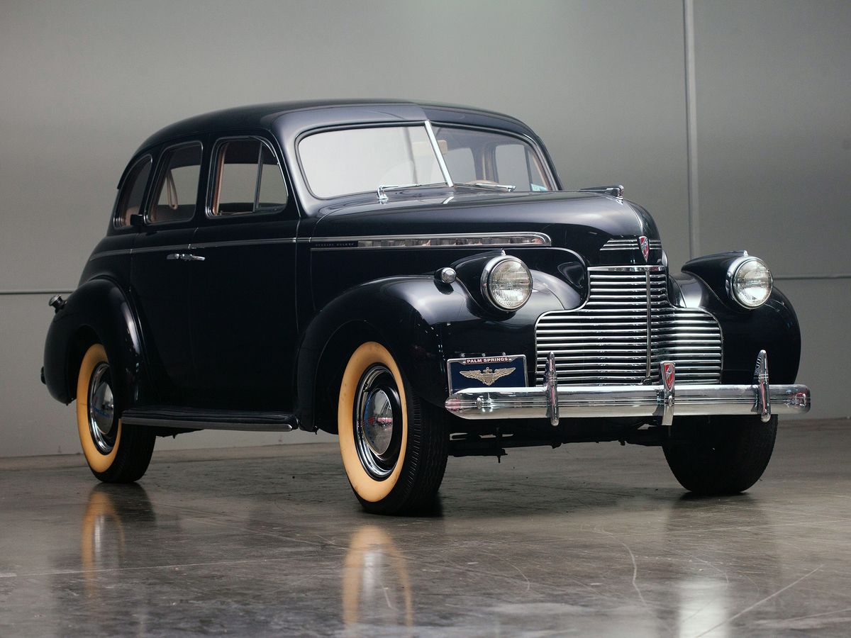 Chevrolet Special DeLuxe 1941. Carrosserie, extérieur. Berline, 1 génération