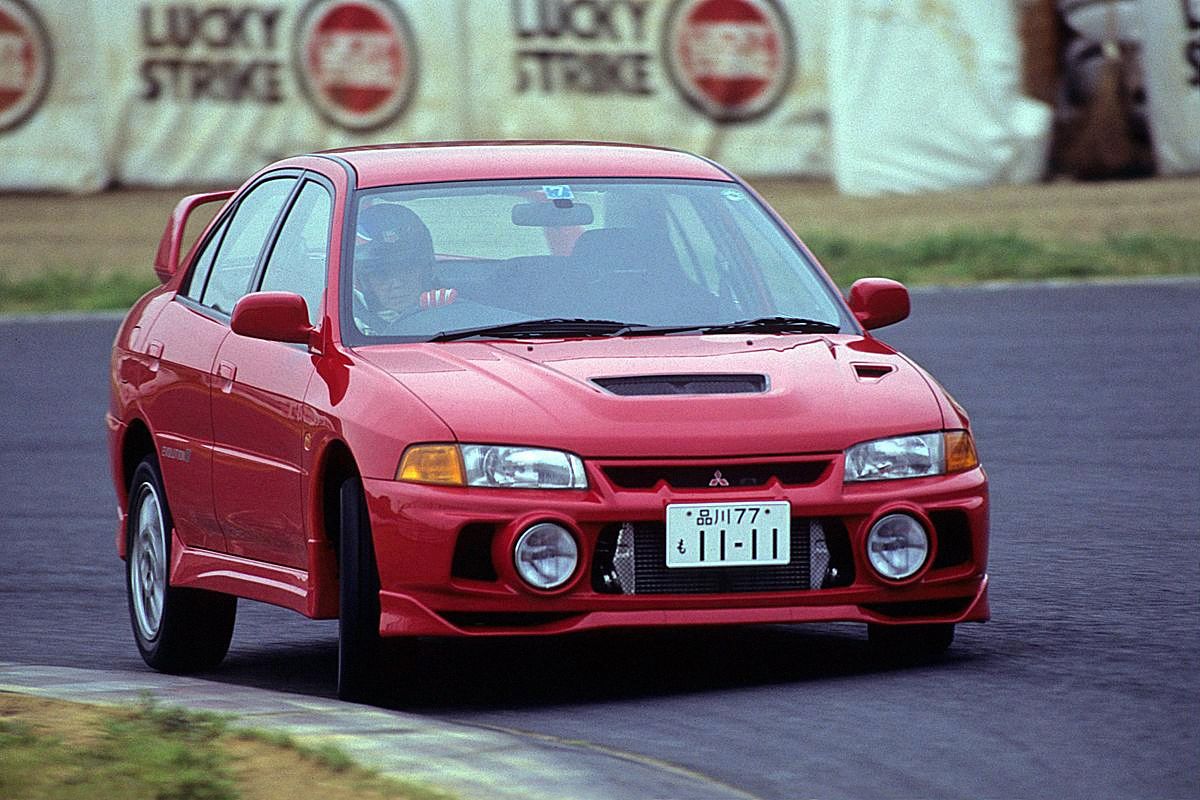 Mitsubishi Lancer Evolution 1996. Carrosserie, extérieur. Berline, 4 génération