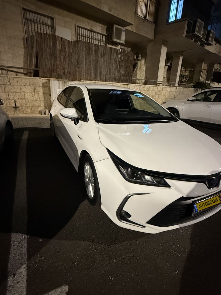 טויוטה קורולה יד 2 רכב, 2021, פרטי