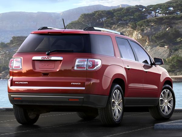 GMC Acadia 2013. Carrosserie, extérieur. VUS 5-portes, 1 génération, restyling