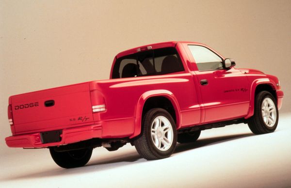 Dodge Dakota 1997. Bodywork, Exterior. Pickup single-cab, 2 generation