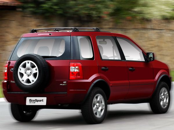Ford EcoSport 2003. Carrosserie, extérieur. VUS 5-portes, 1 génération