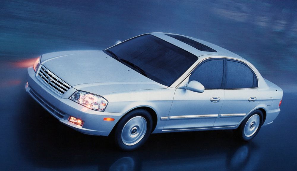 Kia Optima 2000. Bodywork, Exterior. Sedan, 1 generation