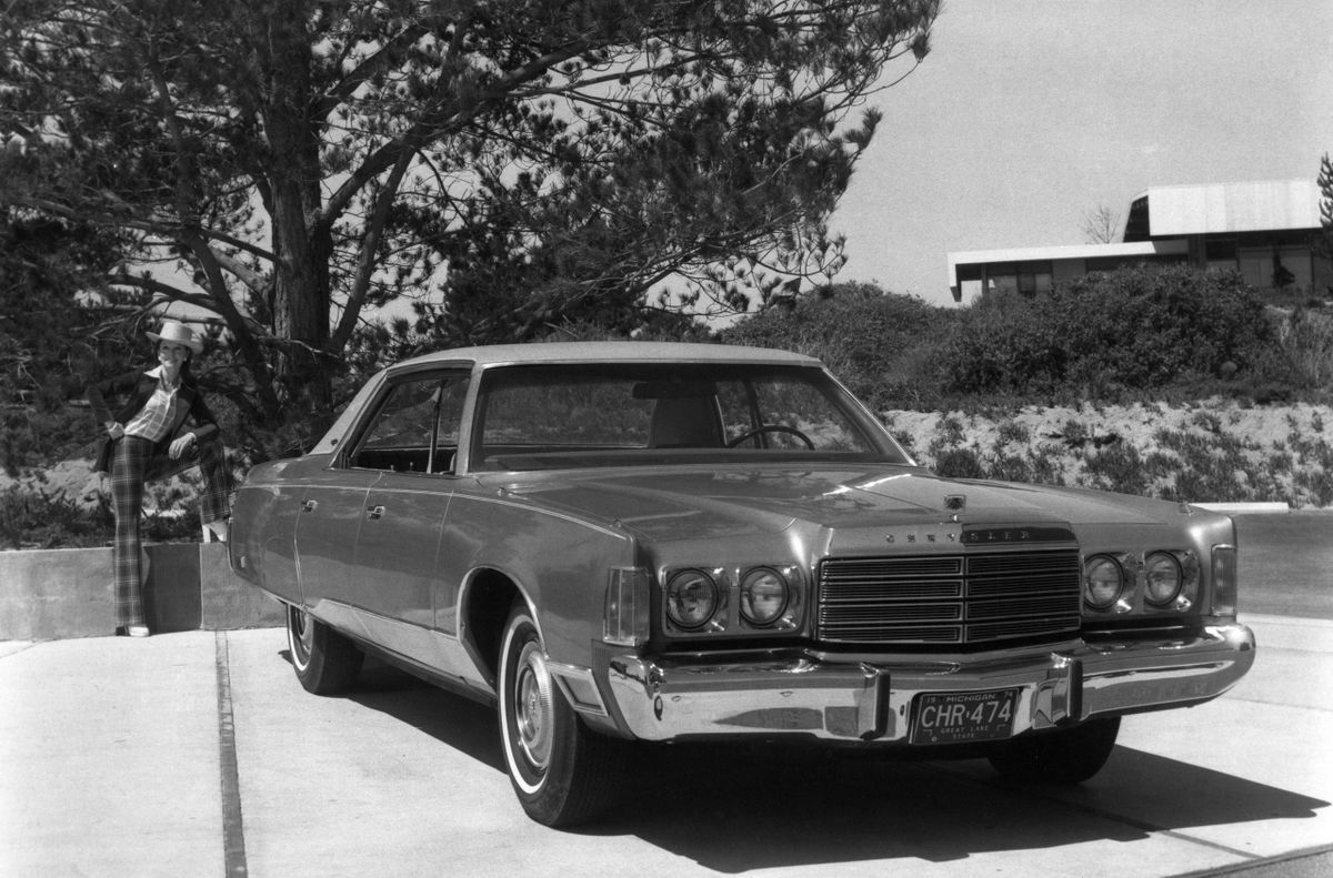 Chrysler New Yorker 1974. Carrosserie, extérieur. Berline, 9 génération