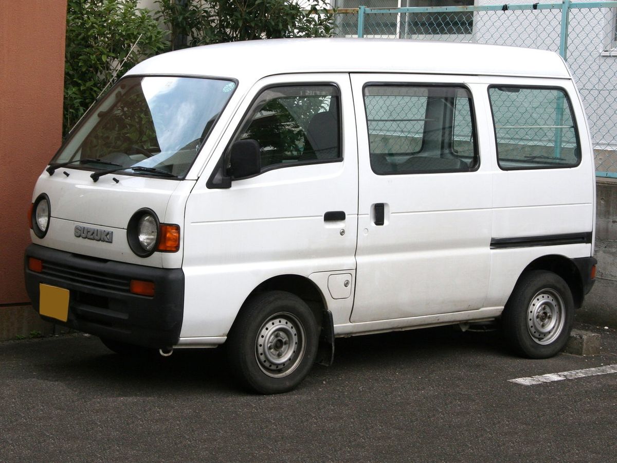 סוזוקי  קארי 1991. מרכב, צורה. מיקרו וואן, 9 דור